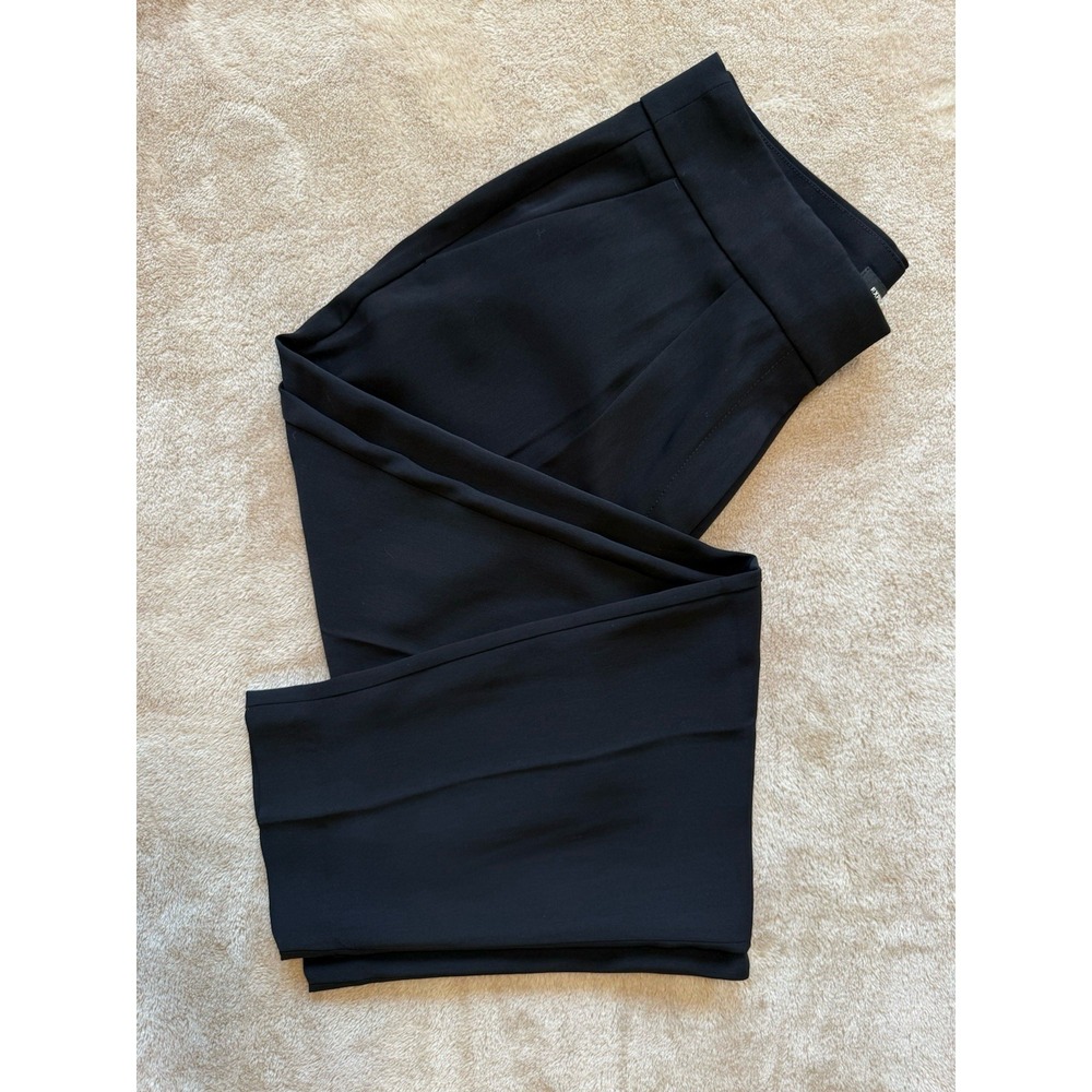 NWT Express Stylist Ankle Super High Rise Black Dress Pants Womens Size 4